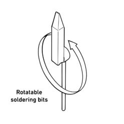 Alternative view of PERKEO Copper Bit with adjustable bit holder - Lockdown24