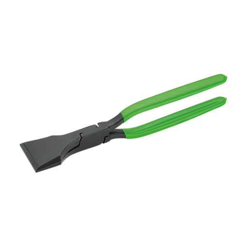 Freund Corner Seaming Pliers With Green Plastic Coated Handle