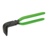 Freund lap joint seaming pliers, 90°, with green plastic coated handles