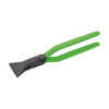 Freund box joint seaming pliers with green plastic coated handles