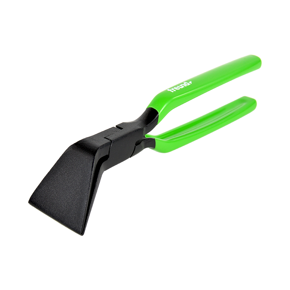 Freund Tinsmith Seaming Pliers, Lap Joint, 45°, With Green Pvc Coated Handle