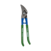 Freund right combination tin snips with green pvc coated handle