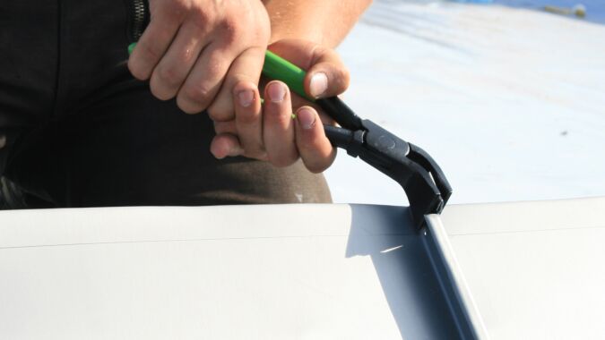 Freund Lap Joint Seaming Pliers 45° - Image 3