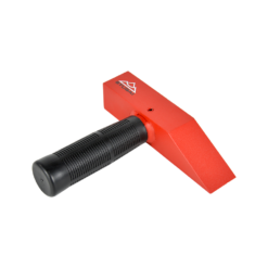 Stubai red seaming hammer, powder coated, with black handle