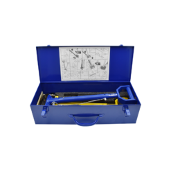 RAU Clipping Shears System in blue metal box