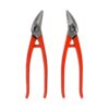 Stubai micro combination tin snips "Mikro", with red lacquered