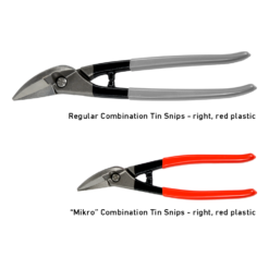 Alternative view of Stubai Micro Combination Tin Snips - red plastic, Mikro