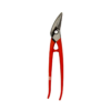 Stubai combination tin snip, left, with red lacquer