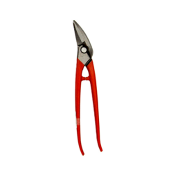 Stubai combination tin snip, right, with red lacquer