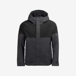 FHB anthracite hardshell jacket with hood