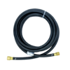 Black propane soldering hose with female connections