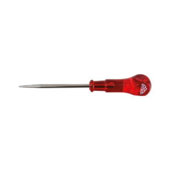 Stubai awl with red transparent plastic handle