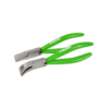 Freund mini seaming plier set, straight and 45º, with lap joint and pvc coated handles
