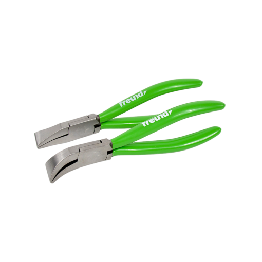 Freund Mini Seaming Plier Set, Straight And 45º, With Lap Joint And Pvc Coated Handles