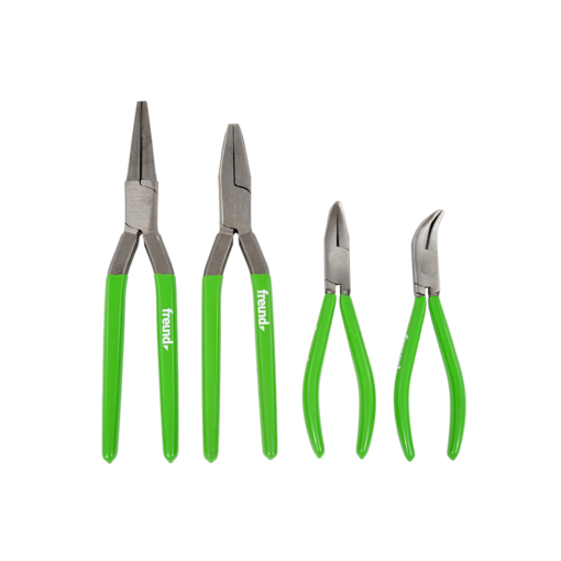 Freund Round Nose, Flat Nose And Mini Seaming Plier Set