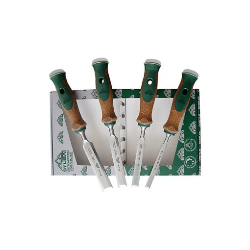 Stubai 4 Piece Wood Chisel Set