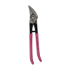 Freund HSS combination tin snip, right, with purple pvc covered handles