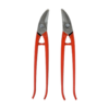 Stubai circle snips with red lacquered handle