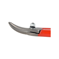 Close up of curved circle snips