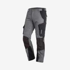 Grey And Black Work Trousers