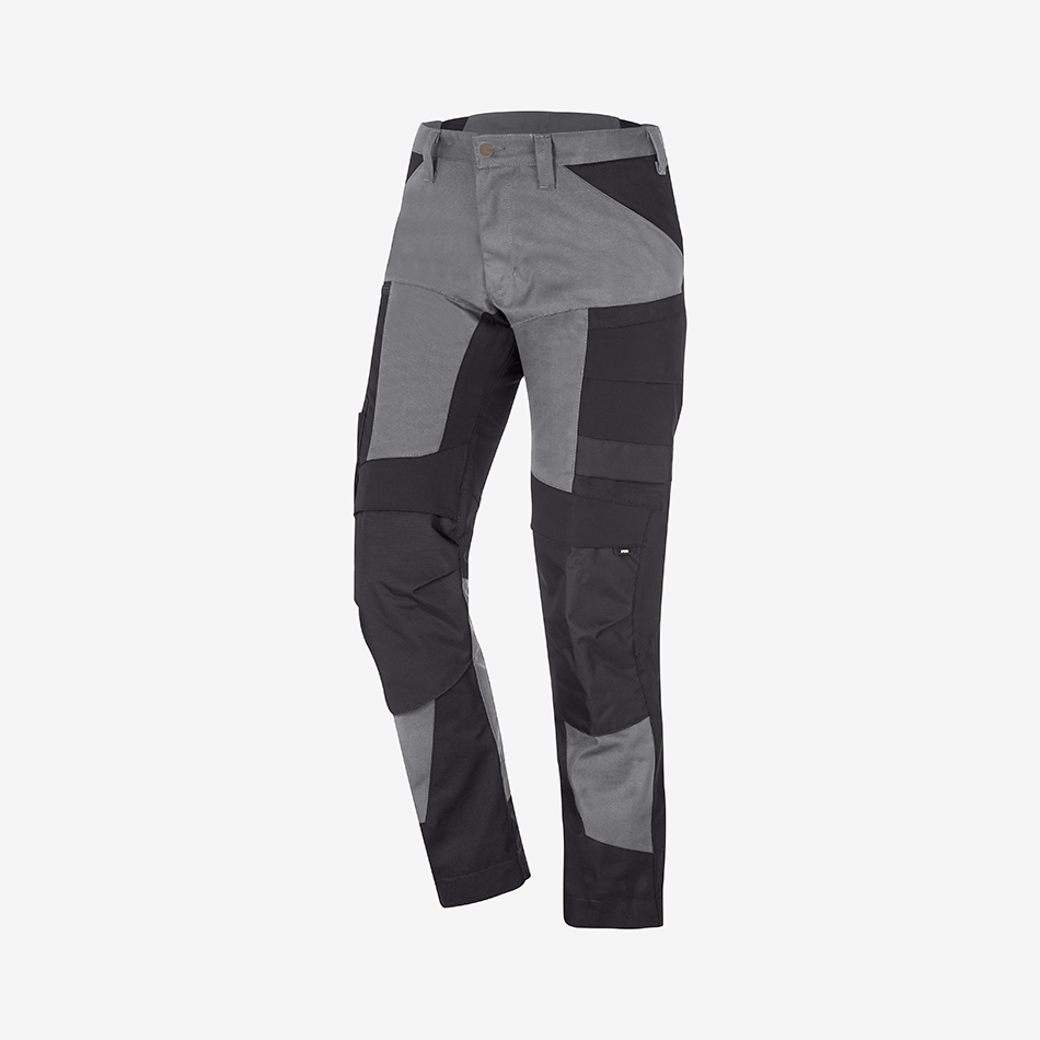 Stylish Grey And Black Work Trousers
