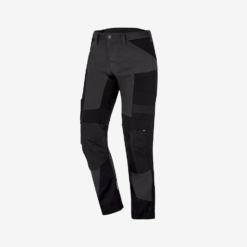 anthracite and black work trousers