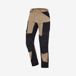 Stylish Beige And Black Work Trousers