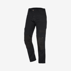 Black Work Trousers With Multiple Pockets