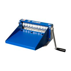 Alternative view of FalzSid Strip Joint Machine with hand crank - SJM