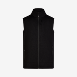 Black FHB work vest with zipper
