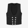FHB guild vest with white buttons