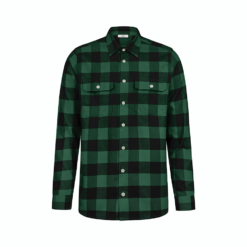 Green And Black Flannel Shirt