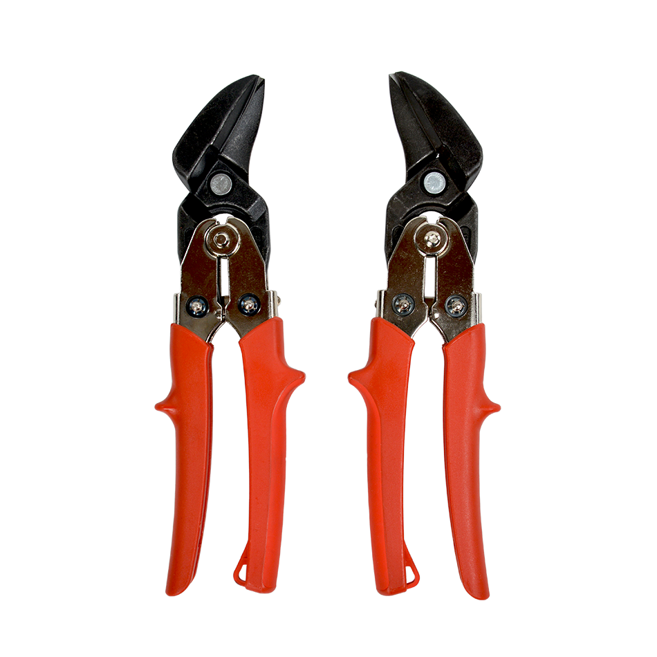 Stubai Compound Action Snips Set With Red Handle